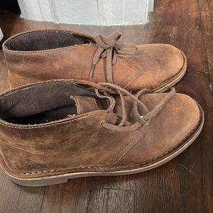 Leather Clark desert boots